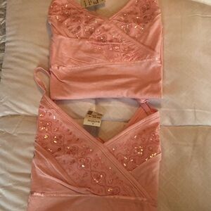 Maurices Pink Sequin Camisole